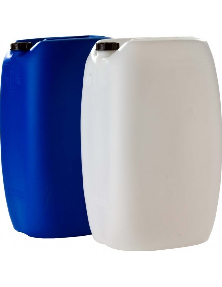 2 x 60 Liter Kanister blau 3 Griff Fass Tank Behälter Kunststoffkanister!
