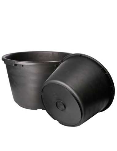 Kübel 45 Liter schwarz Kunststoff