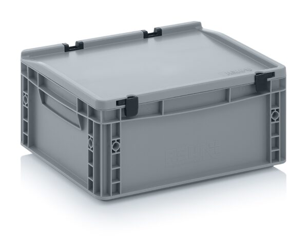 400 x 300 x 170 mm Eurobehälter Scharnierdeckel