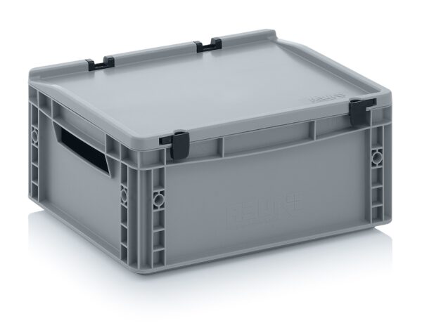 400 x 300 x 170 mm Eurobehälter Scharnierdeckel